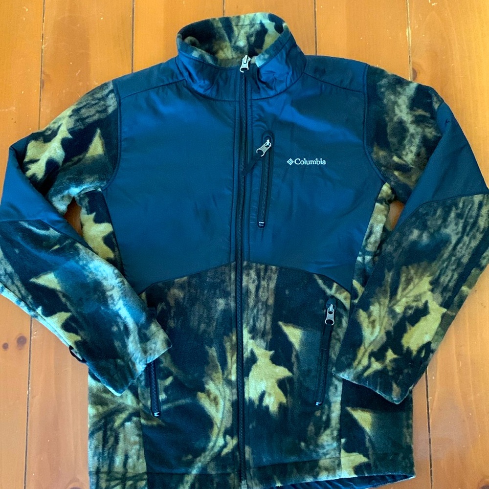 Boys Columbia fleece jacket